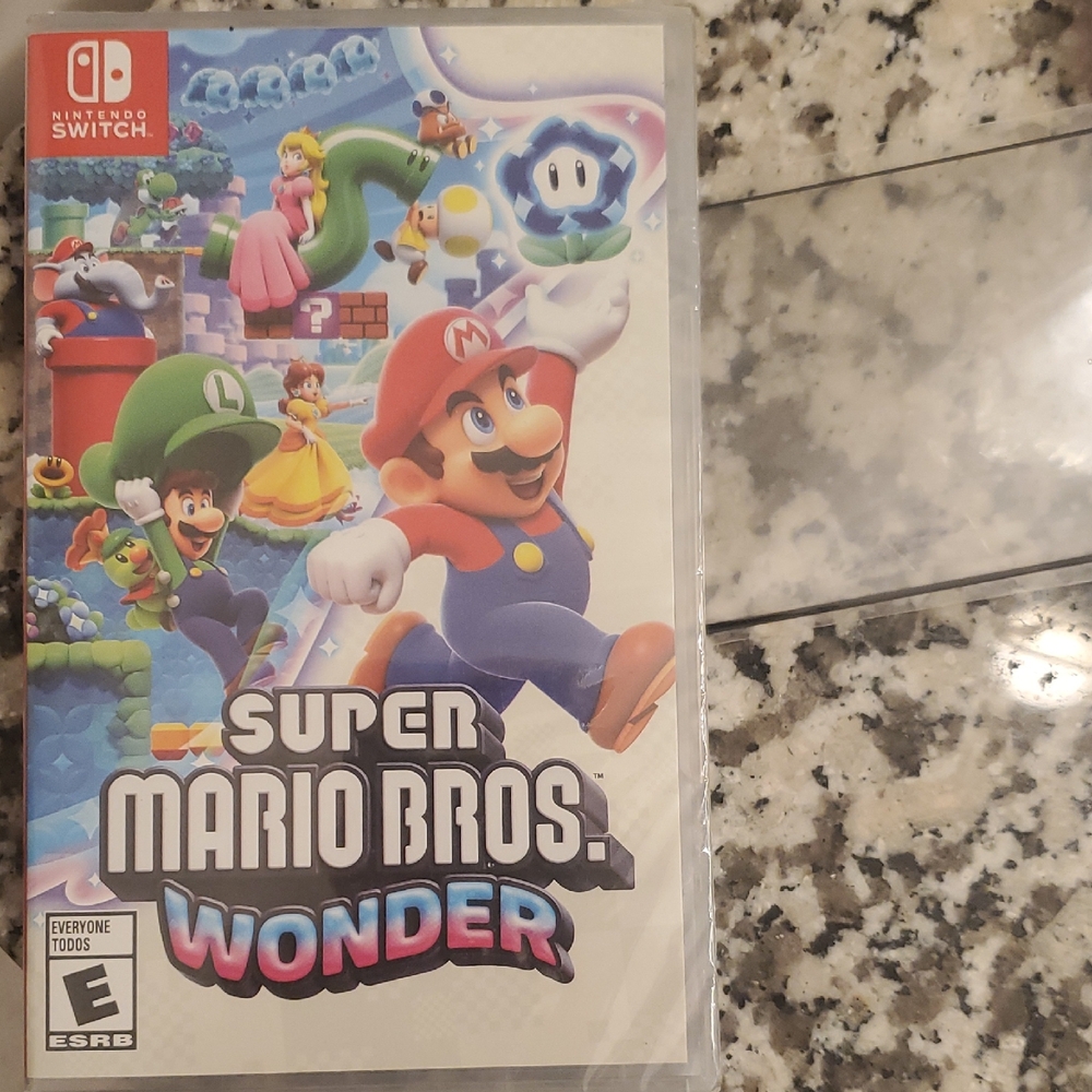 Nintendo Switch Super Mario Bros. Wonder Red Blue Game